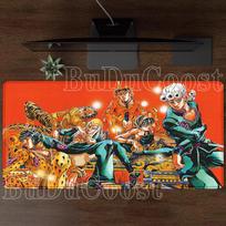 HD printing Jojo Bizarre Adventure Anime Mouse Pad PC Gaming Keyboard Mousepad Xxl Office Nonslip base overlock esports Desk Mat 30cmx60cm