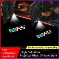 VYRC2 HD LED Car Door Projector Welcome Light For Skoda VRS Logo Octavia A5 MKII 2006 2008-2013 Accessories black