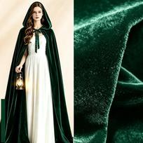Apsiaustas su gobtuvu iš aksomo, vienspalvis, ilgas apsiaustas, Helovino, Cosplay, burtininko, gotikos vakarėlio kostiumas suaugusiems ir vaikams Purple 90CM blue