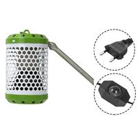 Metal Chew-Proof Wire Ceramic Heating Lamp Anti-Bite Bird Cage Heater Bird Warmer  Winter EU-Dimmer Switch