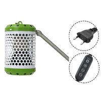Metal Chew-Proof Wire Ceramic Heating Lamp Anti-Bite Bird Cage Heater Bird Warmer  Winter EU-Timing Switch