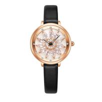 Shilai Run Watch Women's New Light Luxury Women's Watch Quartz Watch beige