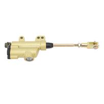 Motorcycle Rear Brake Master Cylinder Pump Metal for Sunl 110cc 125cc 140cc Dirt Pit Bike Gold auksas