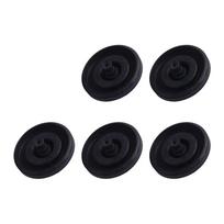 5pcs Toilet Tank Fill Valves Seal Replacement Accessory with Kohlers and Fluidmasters Rubber Seal Bathroom Accessory A black