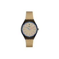 SWATCH Unisex smėlio spalvos laikrodis SYXM100 SYXM100 Beige Watch Dial beige
