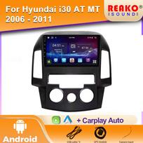Android Auto Radijas Hyundai I30 AT MT 2006 - 2011 4G Automobilio Multimedijos Grotuvas GPS 2din Autoradio AI Balsas Belaidis CarPlay 4 core 1GB+32GB carplay orange