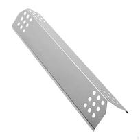 Grill Heat Plate Shield Replacement Part Stainless Iron Practical Repair Easy to Clean Burner white