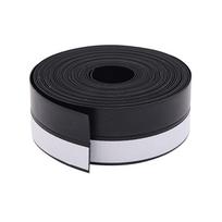 Windbreak Sealing Strip Balcony Sliding Window Windbreak Sealing Strip Glass Door Edge Soundproof Self-adhesive Strip black