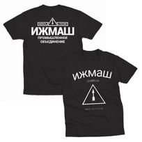 Izhmash AK-47 Factory T-Shirt Vintage Washed Cotton Graphic Tee Unisex Oversized Crew Neck Short Sleeve Retro Military Streetwear Top Gift XL gray