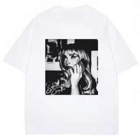 Vintage Sabrina Carpenter Sweet Tour Graphic Tee Unisex Y2K Hip Hop Casual Fan Gift Short Sleeve Daily Streetwear Fashion Tops S black