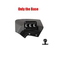 Car Phone Holder Vent for Hyundai Santa Fe IX45 2013-2017 Fixed Bracket Base Magnetic Stands Foldable Gravity Phone Mounts 1Pc Base Only2 black