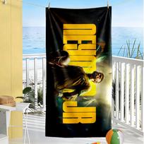 Yellow Neymar Dreamscape Beach Towel Quick-Dry Soft Microfiber Comfortable Lightweight 80cmx160cm(31x63inch)