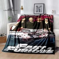 Filmo Greiti ir įsiutę flanelinis pledas Lenktyninis automobilis Namų dekoracija Purus pledas Miegamojo lova Sofa Kelionės stovyklavimas termo pledas 75x90cm