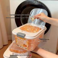 GeliJing 5D COCO skalbimo kapsulės - Didelės talpos, koncentruotas skalbiklis dėmėms šalinti. beige
