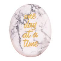 Natural Crystal Palm Stone for Meditation Relaxation Pocket Size Soothing Therapy Stone Personalized Gift for Any Occasion L