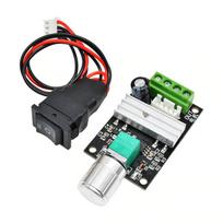PWM siganalo generatorius variklio greičio valdymui su jungikliu DC 6V - 28V 3A