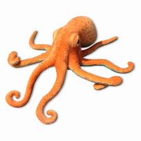 12x33cm Orange Simulation Octopus Doll Stuffed Ocean Animal Plushie Home Decor Men Gift 12x33cm orange
