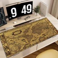 Ancient map of Middle-earth Large Mouse Pad XXL Gaming Desktop Carpet Laptop Desk mat Table Keyboard Accessories Rug 1000×500 30cmx60cm(11.8x23.6inch) black