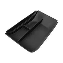 for Geely Boyue L/Starray/Atlas 2025-2026 TPE Center Console Lower Storage Box Car Central Tray Organizer Accessories Tidying black