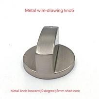 1pc Universal Silver Gas Stove Knobs Cooker Oven Control Switch 6MM Gas Cooker Accessories Assembly Button*