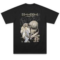 Near and Mello - Death Note Tee Unisex Short Sleeve Shirt S-5XL 110 gray