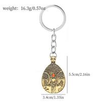 Elden Ring Golden Tree Blessing Necklace: Versatile Ornament & Sweater Accessory white