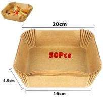 Xiaomi 50/100Pcs Air Fryer Disposable Paper Non-Stick Airfryer Baking Papers Round Air-Fryer Paper Liners Paper Kitchen Accessories