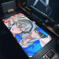 Anime Large Mouse Pad XL Laptop Mousepad Alien Stage Mizi Till Ivan Extended Desk Mat PC Accessories Gaming Keyboard Pad 90x40CM 300x600MM gray