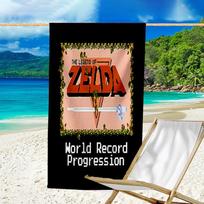 Beach Towel with Z-Zelda Legends Pattern - soft,absorbent,machine washable Lightweight&Modern,swimming,Travel Essentials 70cmx140cm(27x55inch)