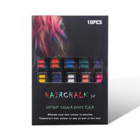 10 Pcs Hair Chalk Combs, Colorful Temporary Hair Color Combs, Washable Hair Chalk for DIY Hair Coloring 2Set