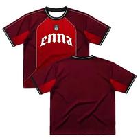French Rapper PLK Pack Maillot Football Jersey Music Cd Unisex Shirt Fan Gift Top Oversize Casual Breathable 3D Print Streetwear L red