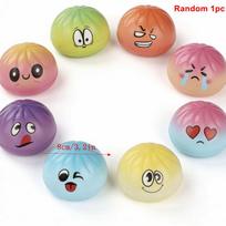 Dumpling Squishy Cheese Squishy Ornament Simulation Cheese Butter Squeeze Ball Fidget Toy Stress Relieve Slow Rebound Relief Toy As show beige
