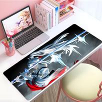 Game Cold Wuthering Waves Hiyuki Mouse Pad Large Thick Desk Pad Stitched Edges Gaming Mouse Mat For Pc 800x400x2mm