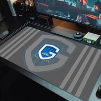 Sk Beverenkrc Genk Mouse Pad Large Gaming Table Cushion Nonslip Laptop Tablet Big Mousepad Xxl Mat Mini Pc Playmat With Lock Edge 40cmx90cm(15.7x35.4inch) black