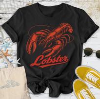 Lobster Club T Shirt M brown