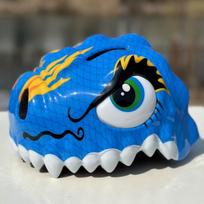 Children's Helmet Balance Bike Sliding Wheel Animal Dinosaur Skateboard Cartoon Bicycle Safety Helmet New Model blue