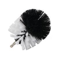 Bathroom Cleaning Power Brushes White Car Polisher Car Washer Brush Scrubber Brush Drill Brush 3.5inch black