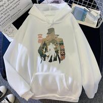 Jojo Bizarre Adventure women hoodies kawaii fashion cartoon 2000s gothic vintage Korean Aesthetic M gray