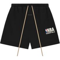 Fear of God Essentials x NBA Sweatshorts 'Black' M beige