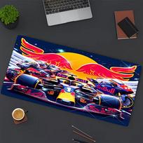 Red Bull Racing Print Mouse Pad, for Keyboard Pad Laptop PC Mat for Office Home Use, Desk Decor, Perfect Birthday Gift for Gamers 40cmx90cm