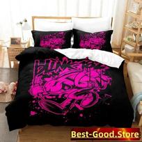 3D Print Blink-182 Bedding Set Boys Girls Twin Queen King Size Duvet Cover Pillowcase Bed boys Adult Home Textileextile EU Single 135x200cm