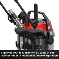 Einhell wet and dry vacuum cleaner TE-VC 3080 SACL (1150W, 220mbar, 30L tank, class L, HEPA filter, with accessories)