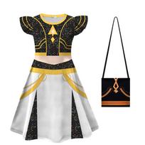 Kpop Demon Hunters Girl Cosplay Dress With Pleated Design For Children Style A,160cm white