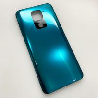 For Xiaomi Redmi Note 9 Back Battery Cover Note9 Rear  Housing Case for Note9 Cover Replacement With Side Volume Button žalia