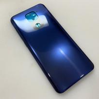 For Xiaomi Redmi Note 9 Back Battery Cover Note9 Rear  Housing Case for Note9 Cover Replacement With Side Volume Button mėlyna