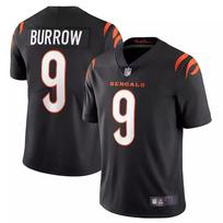 Cincinnati Bengals 9 Burrow Football Jersey Mens Sports Shirt 3XL
