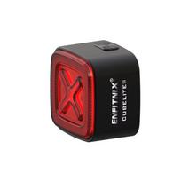 Enfitnix Cubelite III Smart Tail Light Bicycle Brake Warning Light Ultra Bright Rear Light USB Charge LED Night Warning Light black