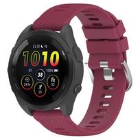 20 mm laikrodžio apyrankė, skirta Garmin Forerunner 165 158 55 245, sportinė silikoninė, pralaidi orui, dirželis, skirtas Garmin vivomove 3 music 5 20mm for garmin black