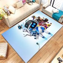 Funny Game A-ASTRO BOT Cartoon Soft Non-Slip Large Area Rug for Living Room,Bedroom Playroom Carpet Mat for Sofa,Home Decor Gift 40cmx60cm