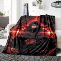 Naruto Blanket Durable Comfort Perfect for Picnics Office Chair Office Four Seasons Universal Modern Style Unique Gift for Family and Friends Camping 150cmx180cm